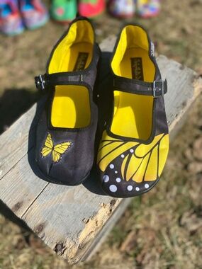 Hot Chocolate Design Chocolaticas Monarch Butterfly Mary Janes - 8